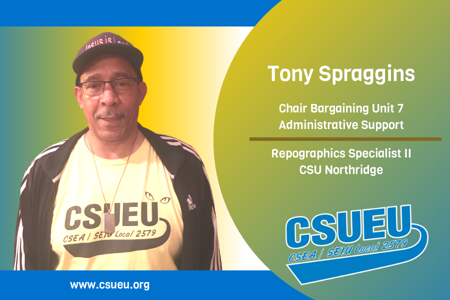 Breaking News Bargaining Team Leader Profile Tony Spraggins